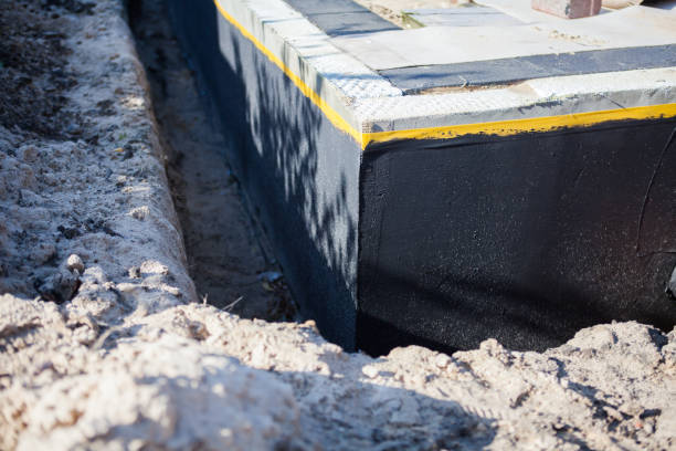 Residential Interior Drainage System installation at a Albertville, AL home by SJ Waterproofing Pros